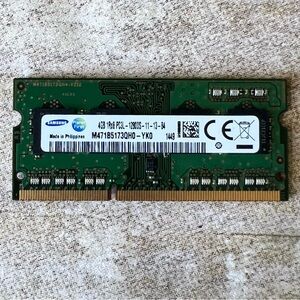 Samsung 4GB‎ DDR3L 1600MHz PC3L-12800S Laptop RAM M471B5173QH0-YK0 HP 698656-154